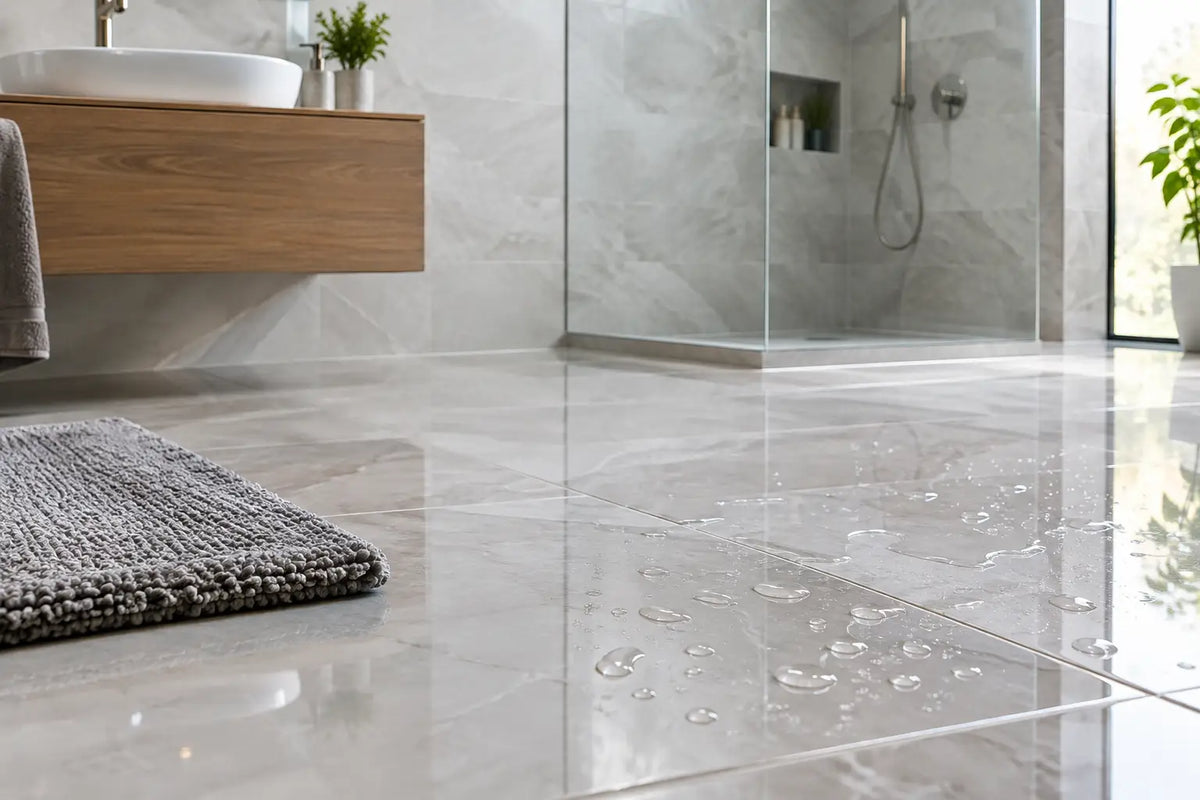 Are Porcelain Tiles Waterproof in Bathrooms?