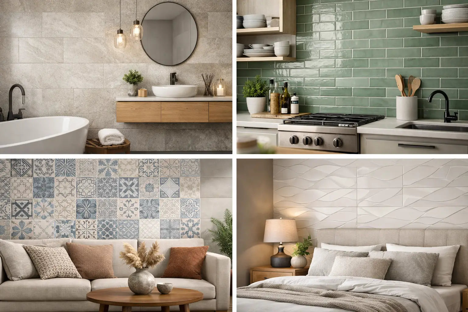 Ceramic Wall Tile Collections for Every Room
