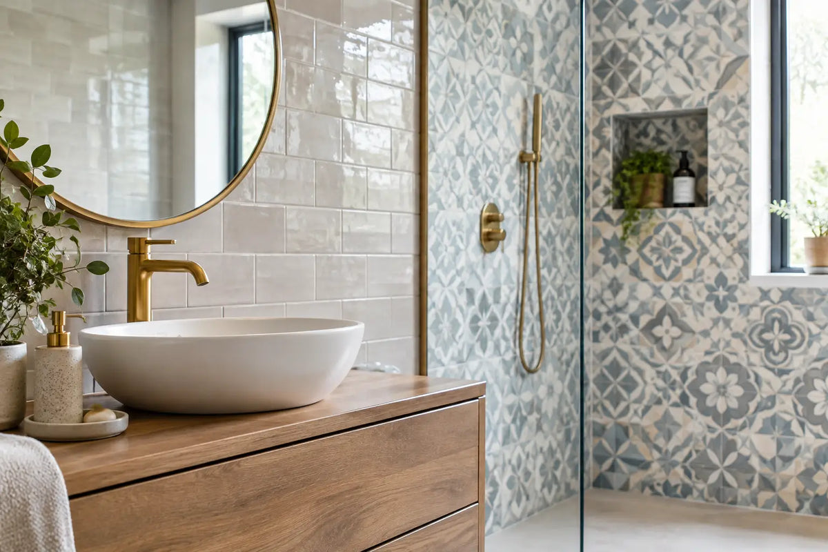 Best Decorative Bathroom Tiles for UK Homes
