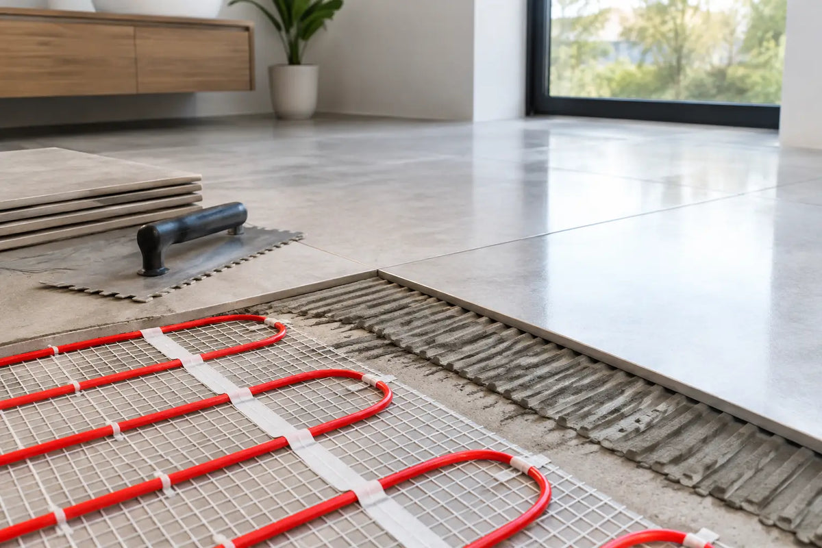 Plan Underfloor Heating for Tiled Floors