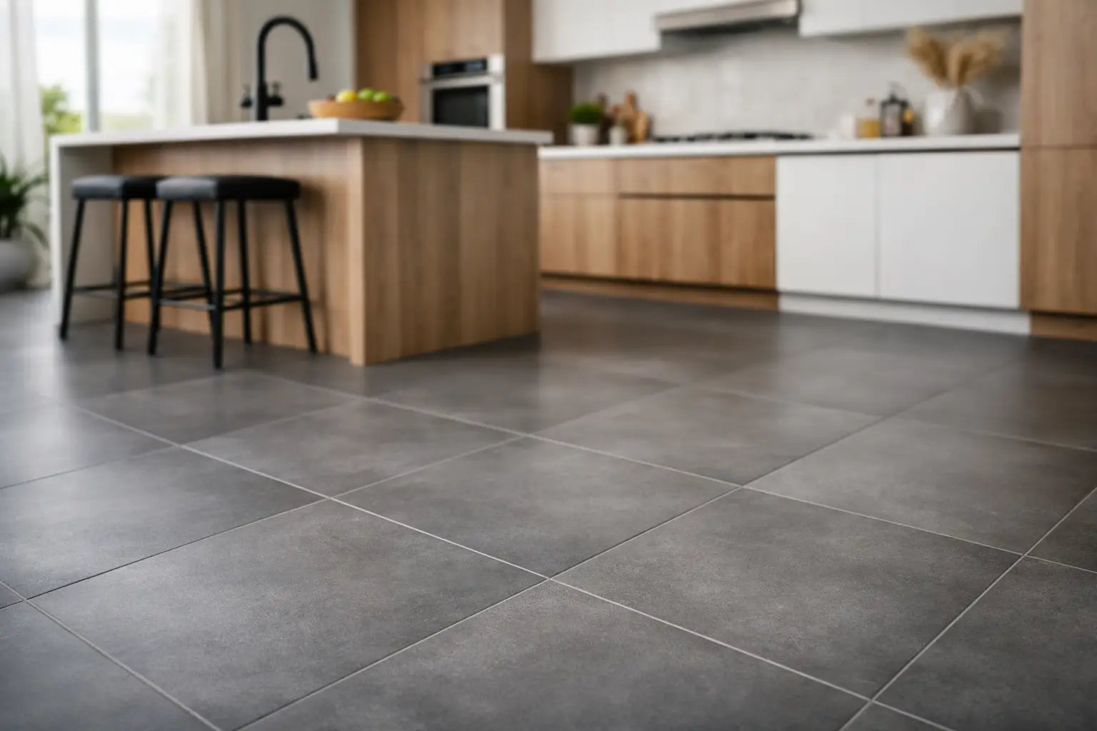 Matte Kitchen Floor Tiles for Modern Homes