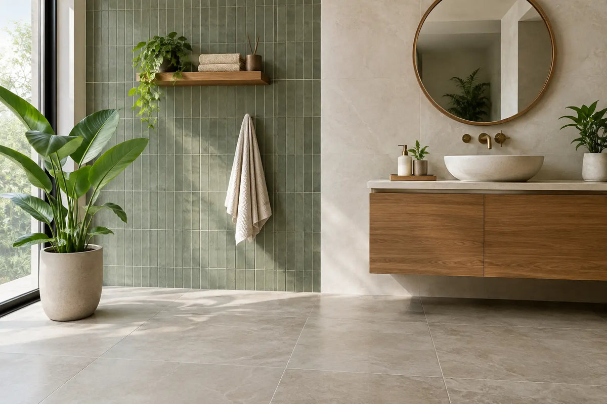 Sustainable Tile Design Trends for Stylish Spaces