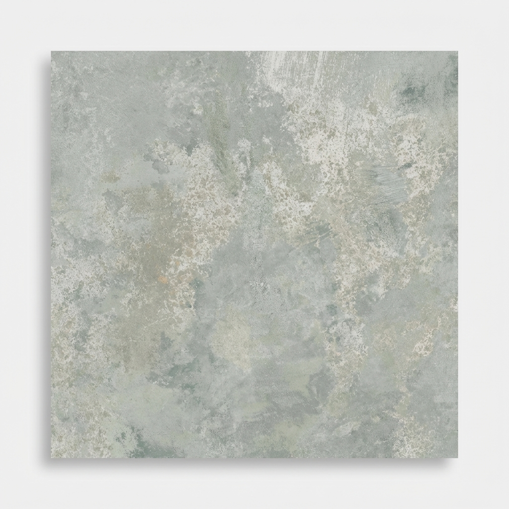 Textured green stone pattern on a white background