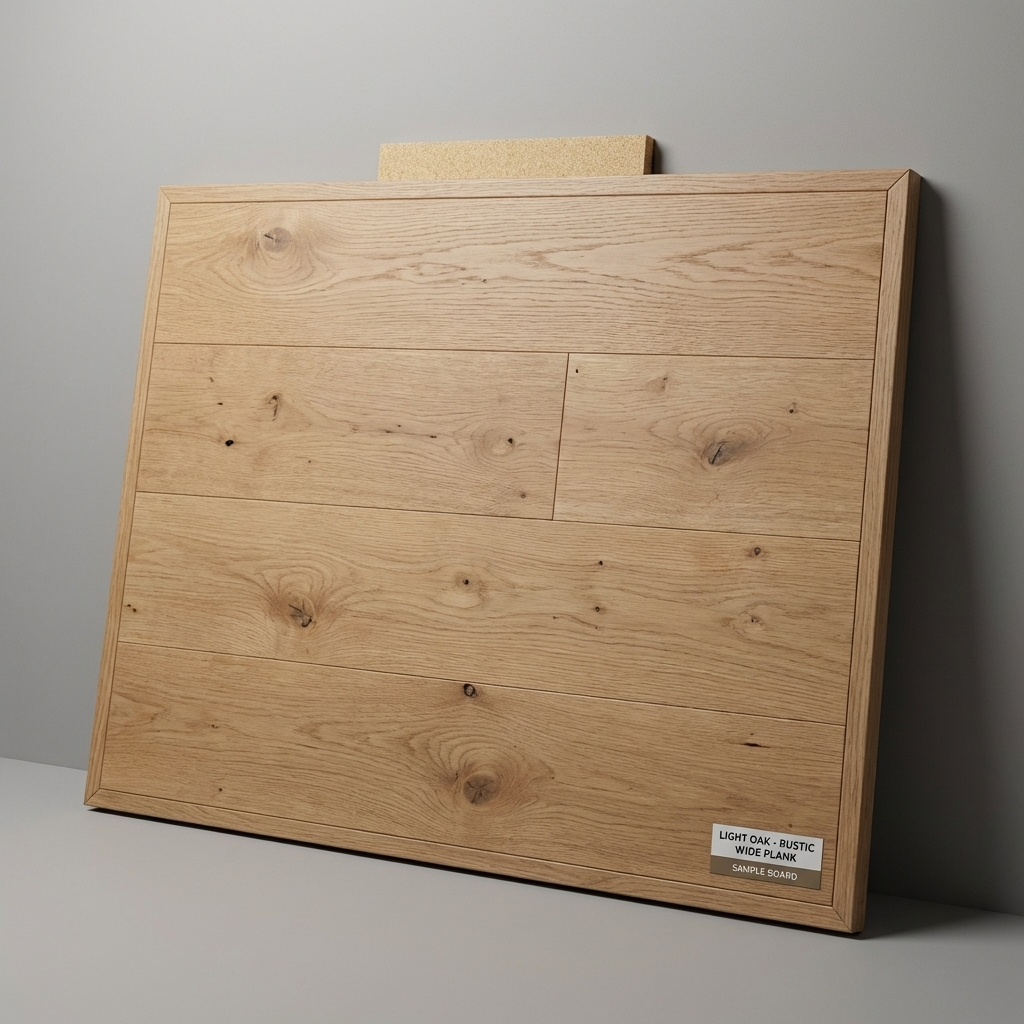 Wooden headboard against a gray wall