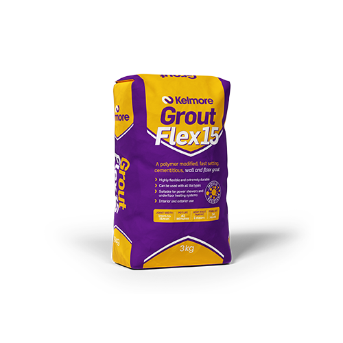 Kelmore Flex 15 Grout Slate Grey - 3kg