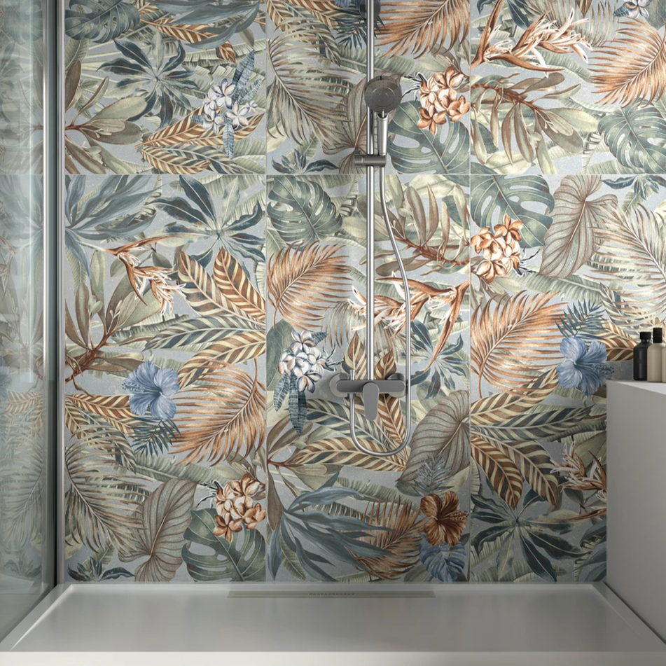 Jungle Blu 60 x 120cm