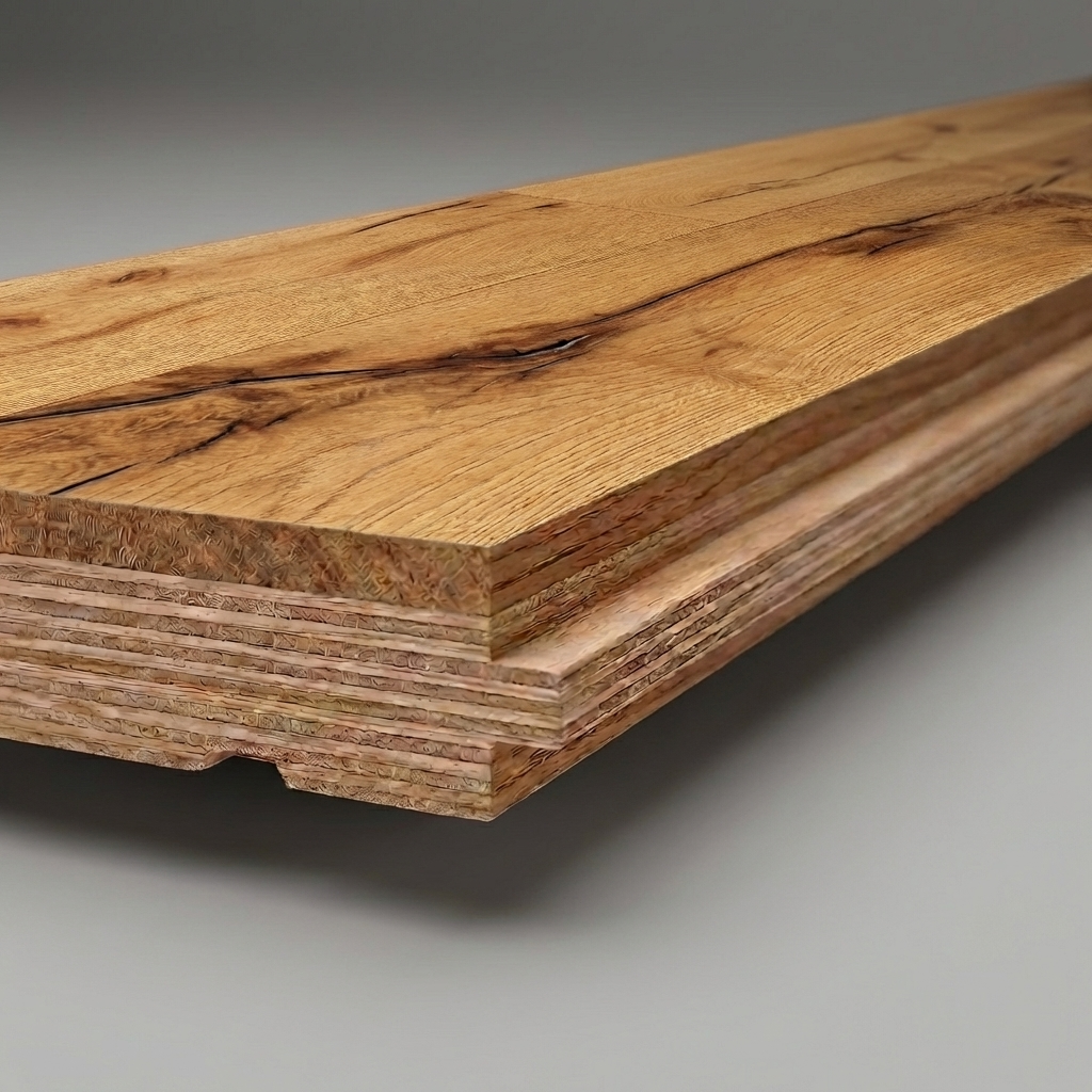 wood flooring plank close up image