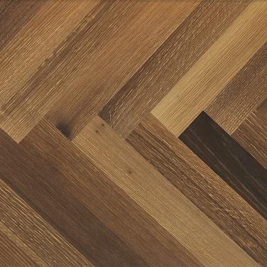 Harlesden Smoked Oak Parquet Flooring