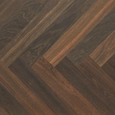 Sloe Smoked Oak Parquet Flooring