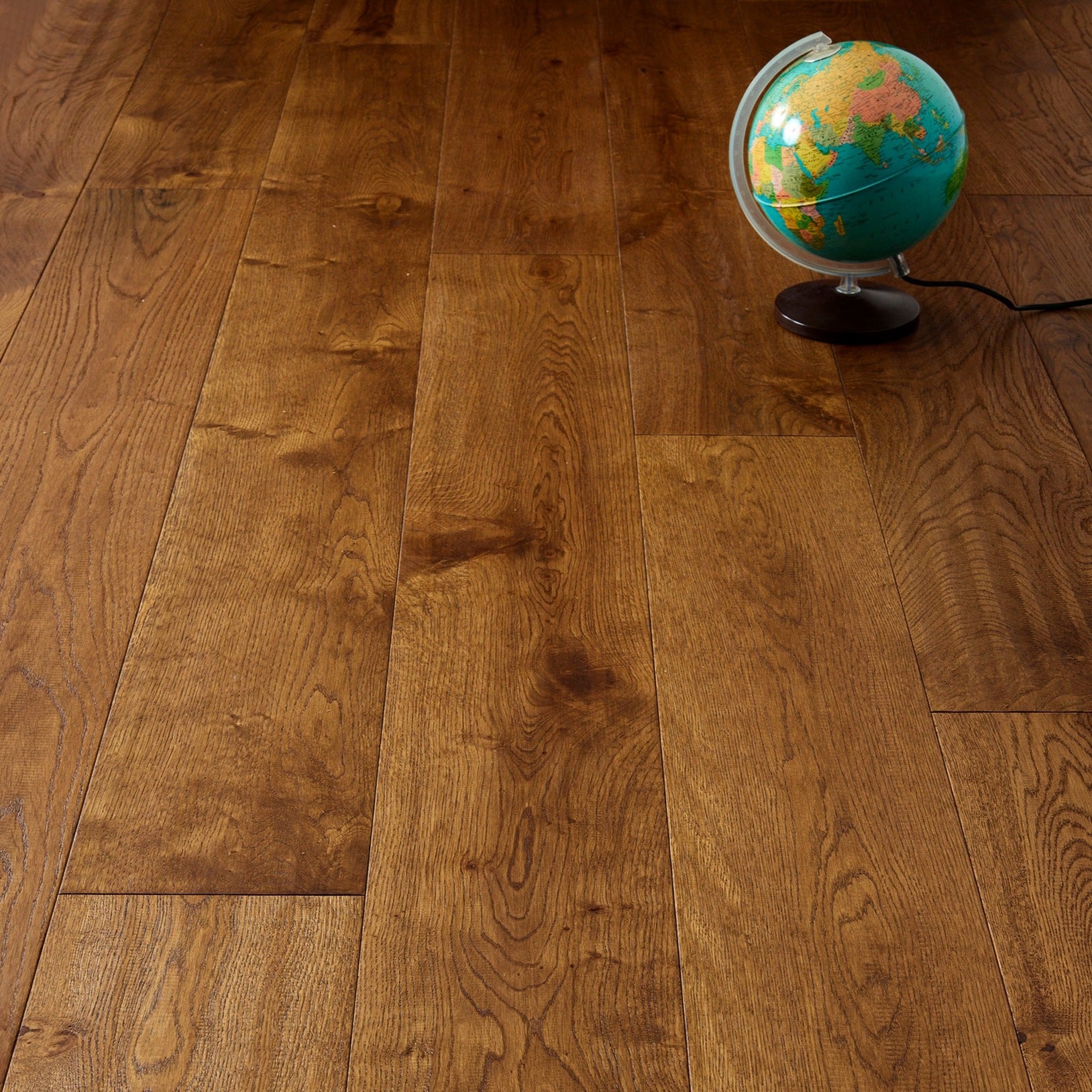 Palace 20/6mm French Oak- Hand scraped Cognac Stained