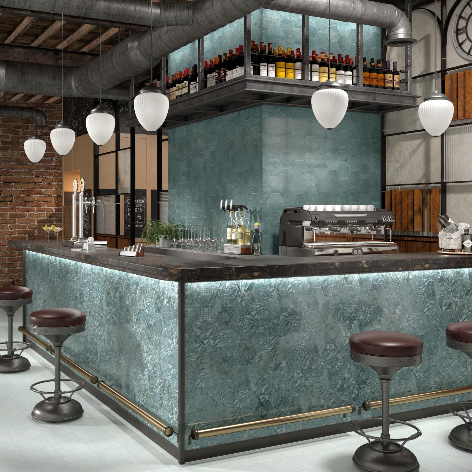 magnet, tile, hexagon tile, wall and floor tile.