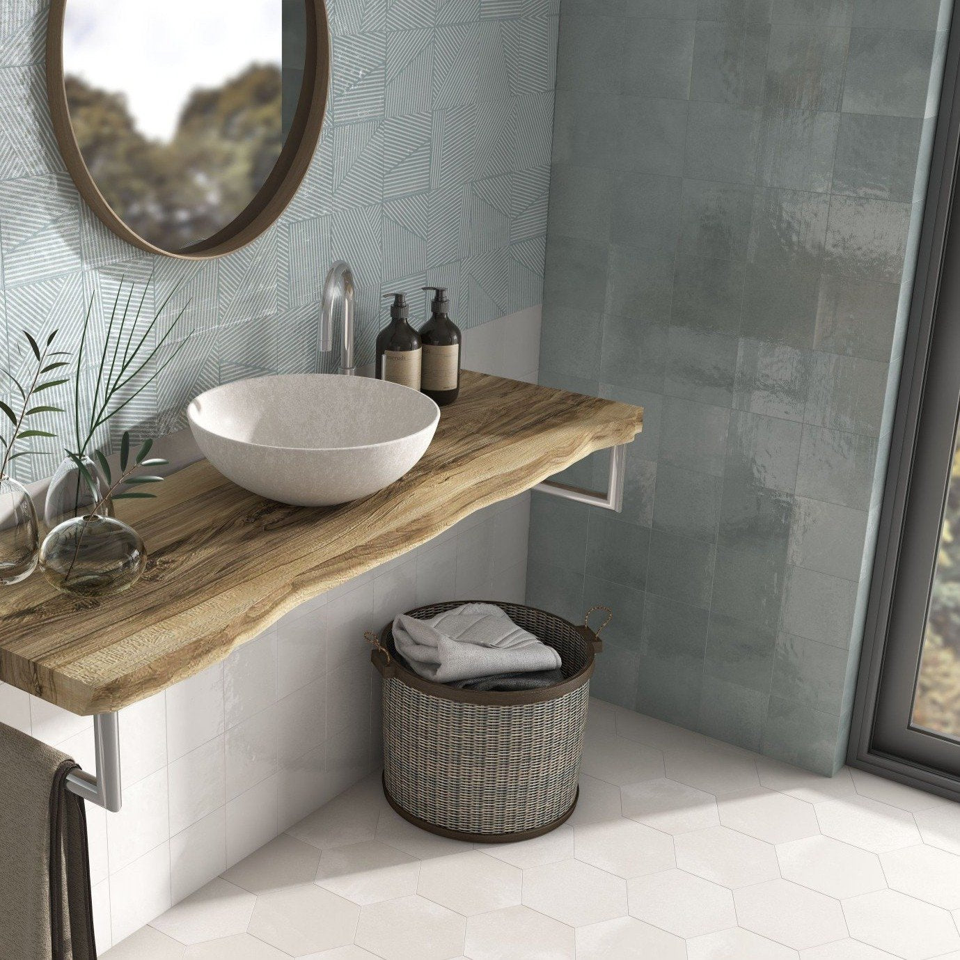 Berlin Aquamar Glossy 14.7 x 14.7