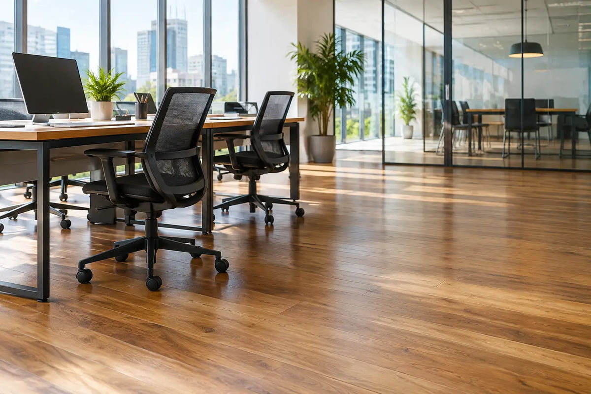 Best Wood Floors for Offices That Work Hard