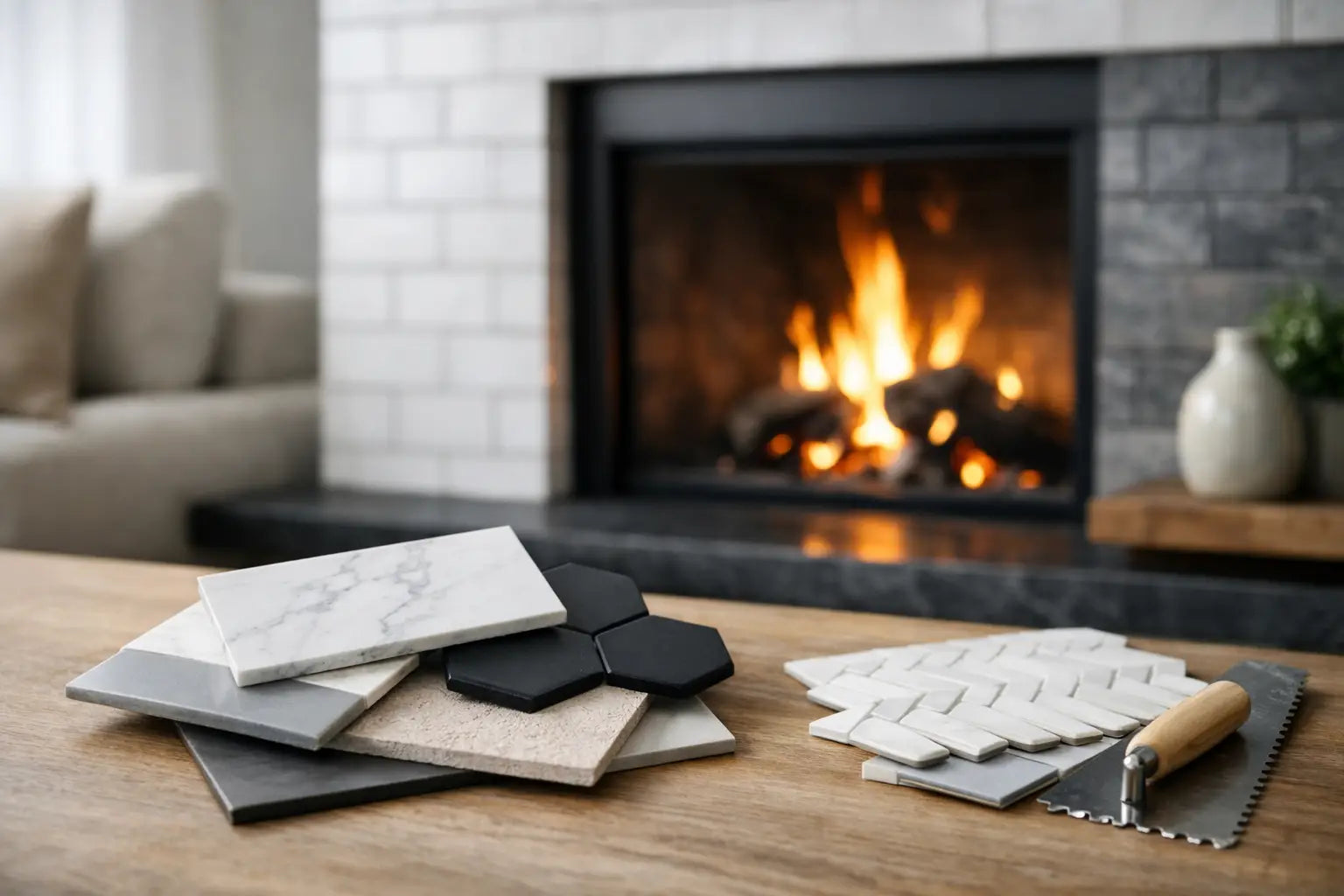 Choosing Fireplace Tiles That Perform Beautifully