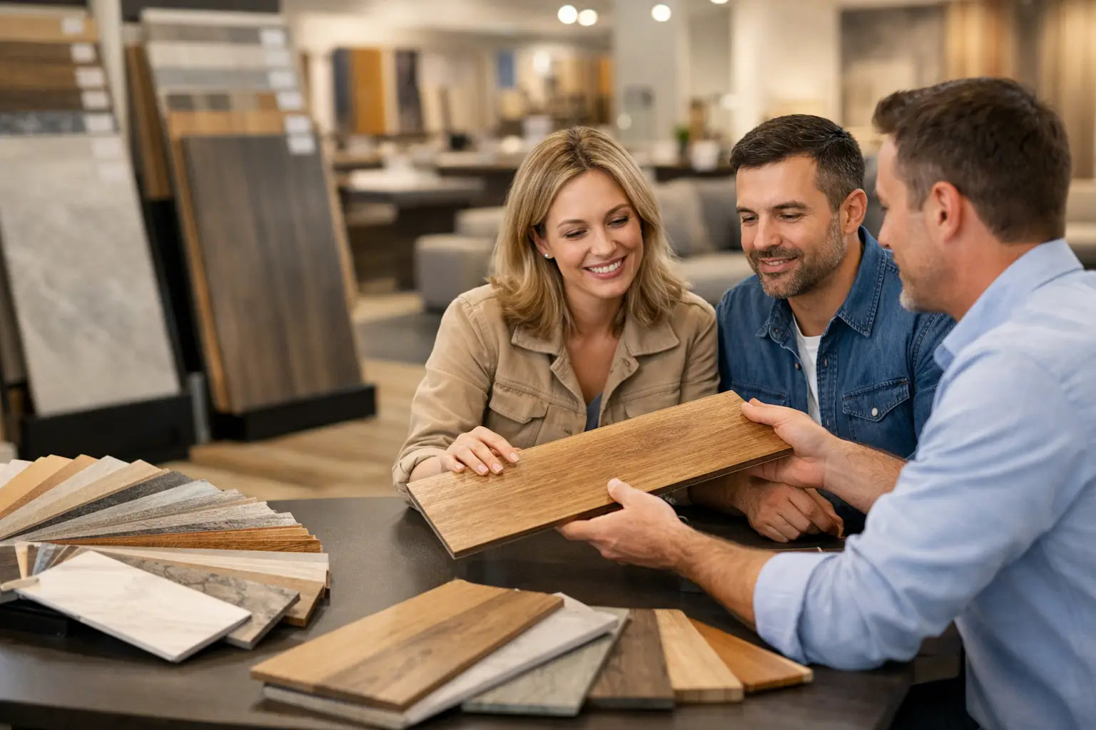 What a Flooring Showroom Should Help You Decide