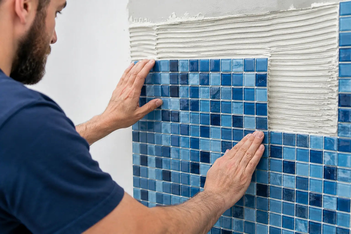 How to Install Mosaic Sheet Tiles Properly