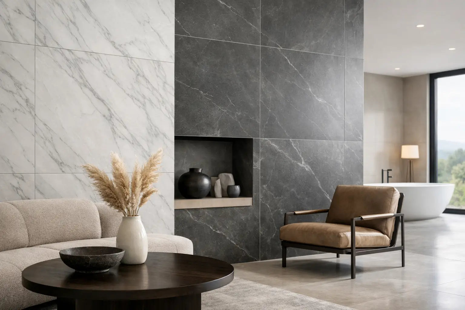 Large Format Wall Tiles for Refined Interiors