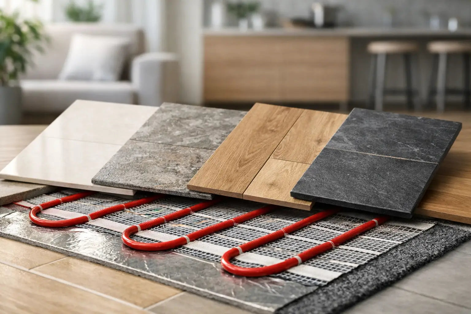 What Tiles Suit Underfloor Heating at Home?