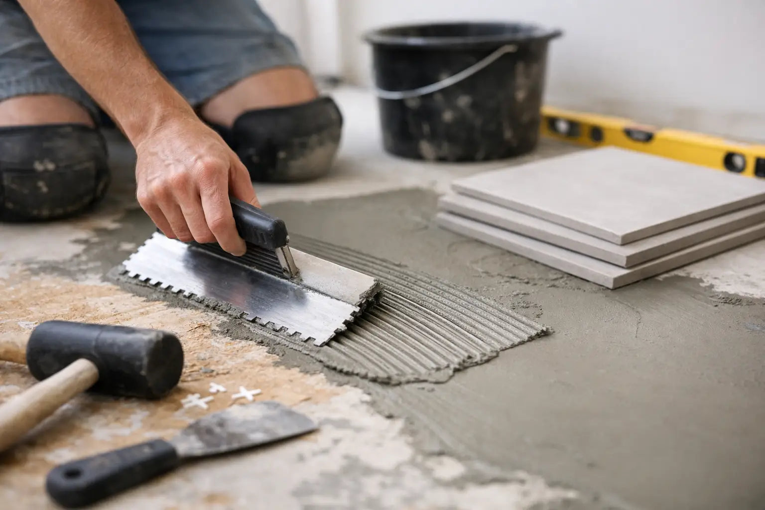 How to Prepare a Subfloor for Tiles Properly
