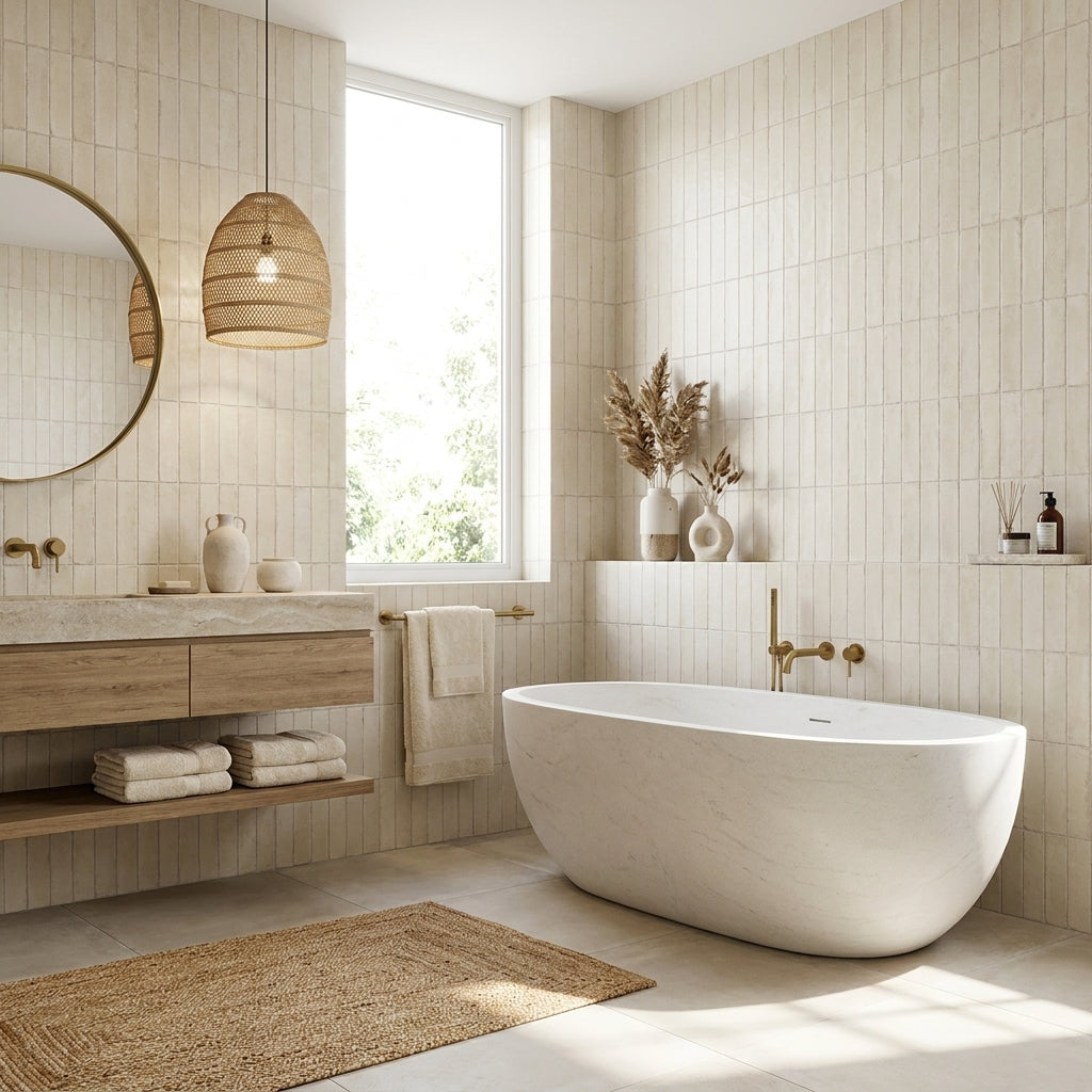 Atlantique Wall Tile 6.9 x 24cm