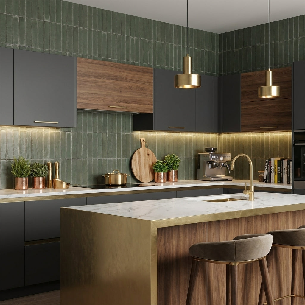 Atlantique Wall Tile 6.9 x 24cm