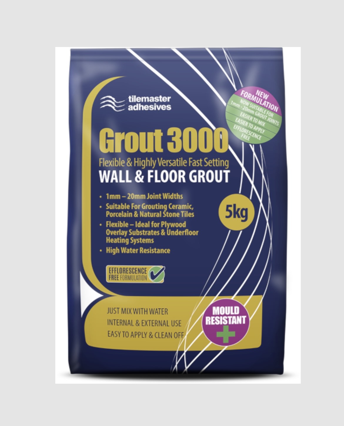 GROUT 3000 - ALMOND - 5KG