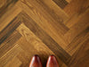 Harlesden Smoked Oak Parquet Flooring ambience 4
