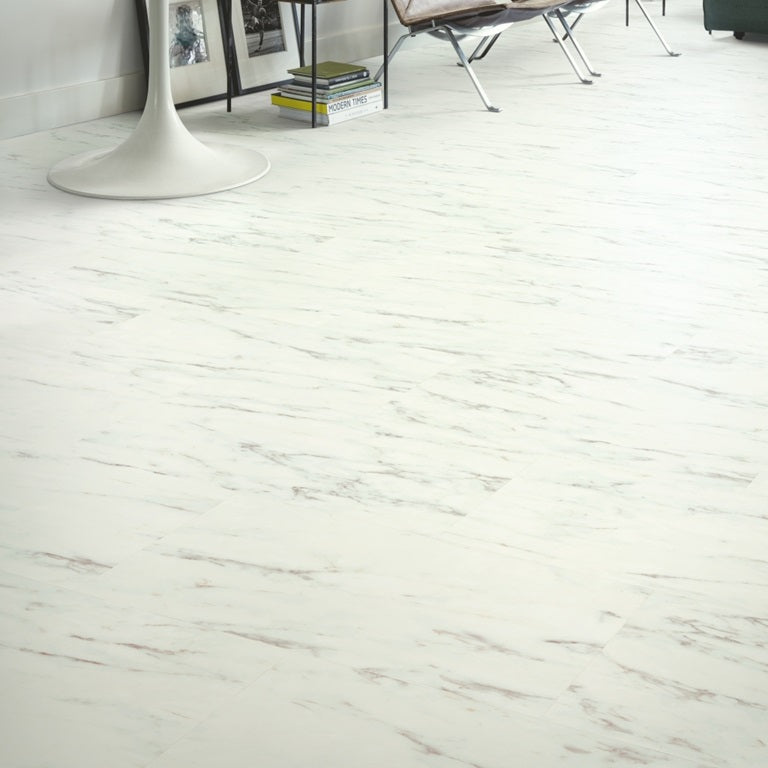 ALPHA - Marble Carrara  with underlay ambience