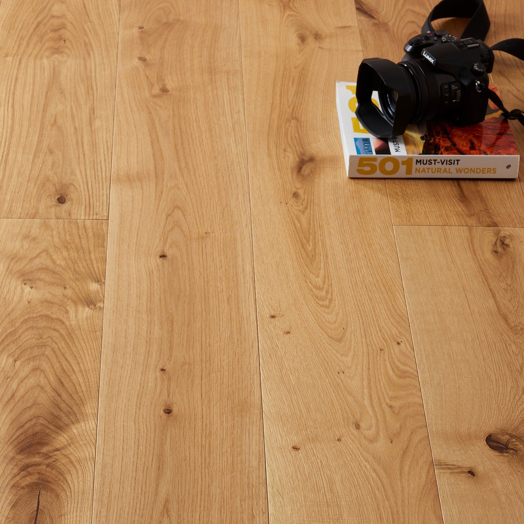 Castle 190 Wide 14mm French Oak - UV Oiled