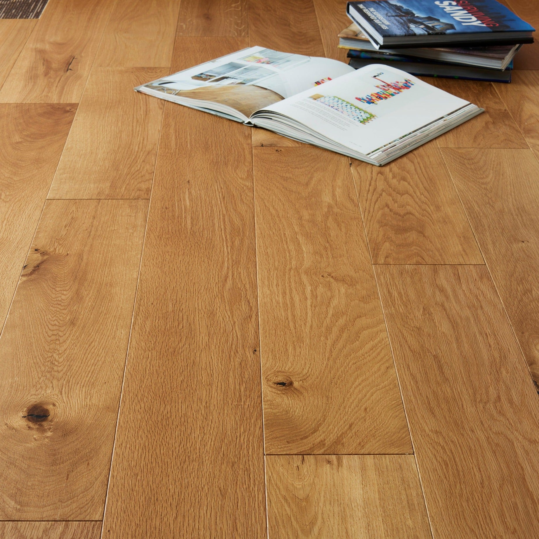 Glen 18/3mm Oak - Brushed & UV Oiled