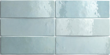 Aqua Ceramic Wall Tile, Kitchen tile, Bathroom tile, blue tile, small tile