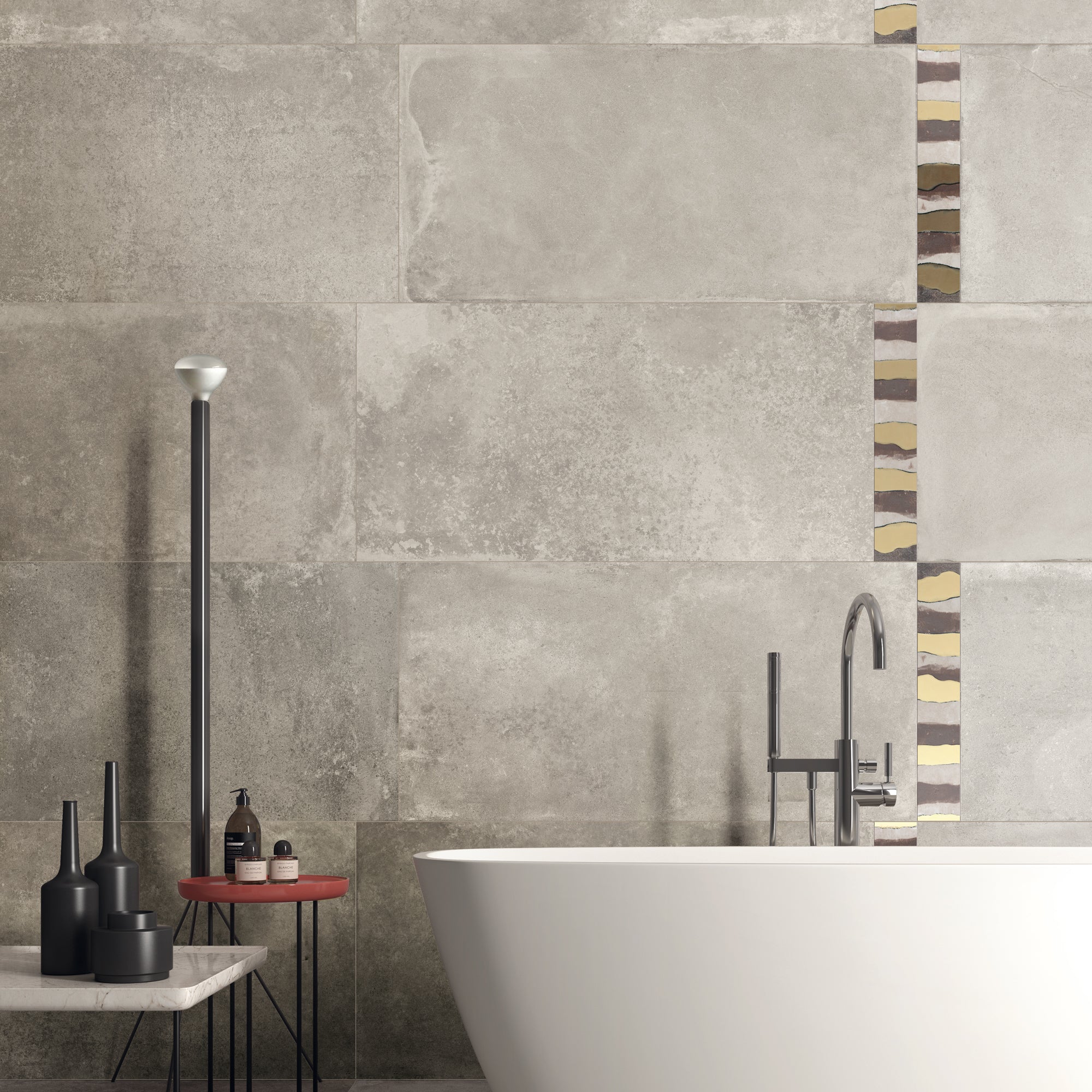 unika grey tile